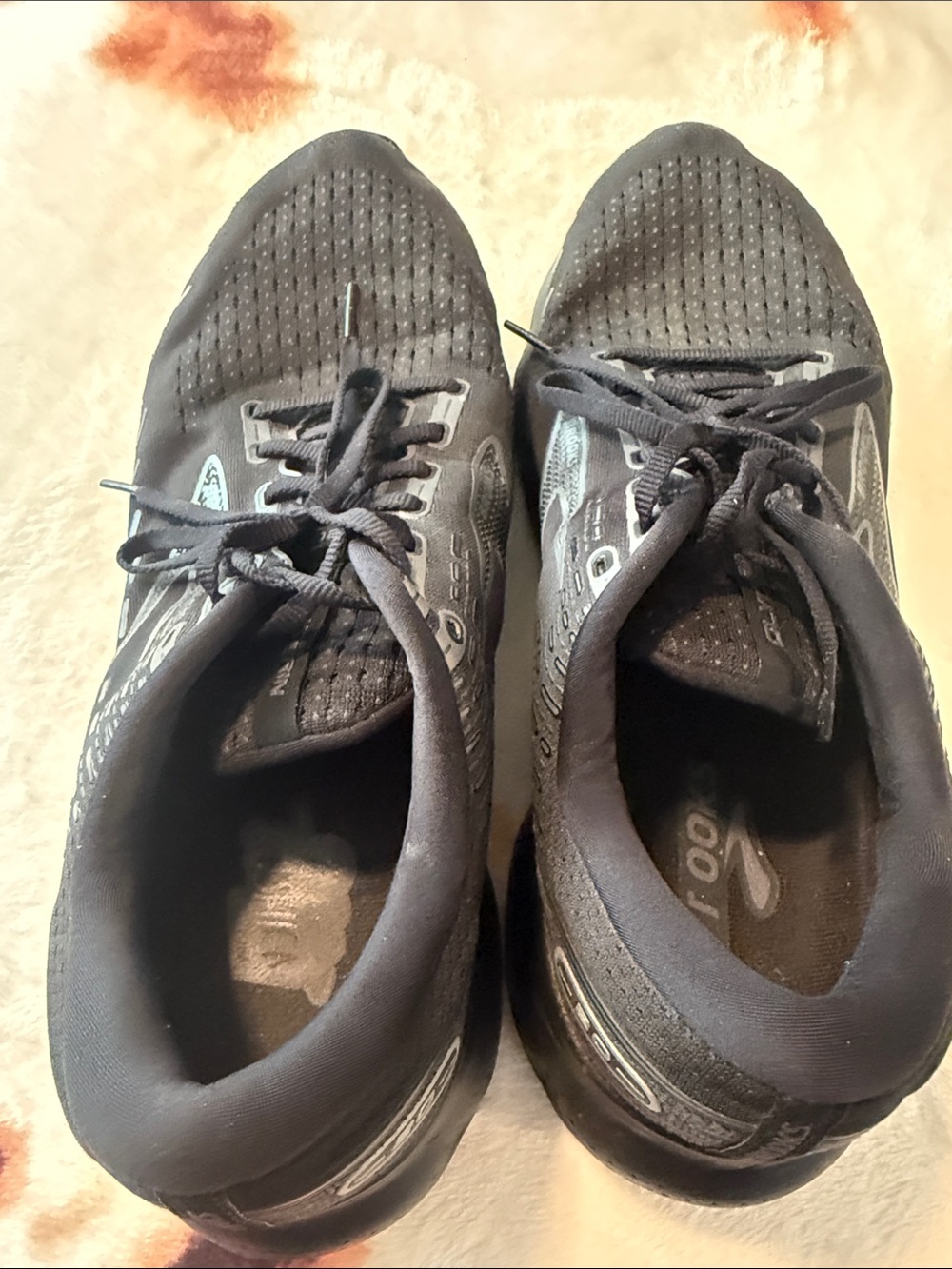 Brooks Glycerin Men’s Black Running Shoes 13 Wide - Picture 4 of 5